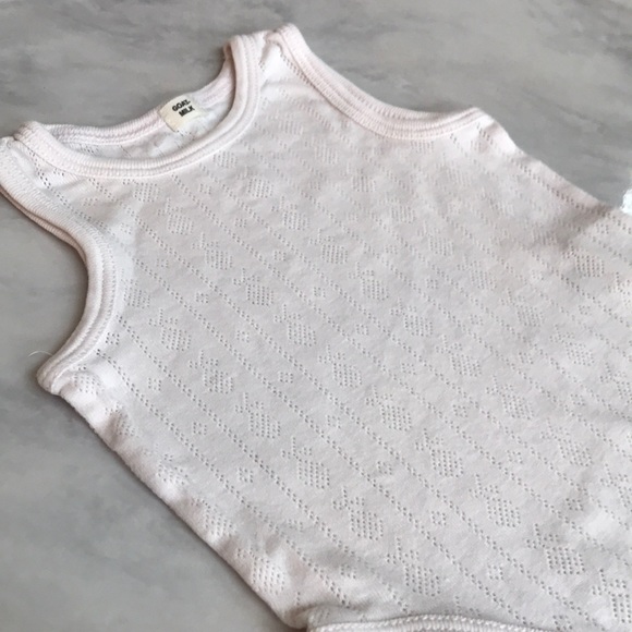 pointelle baby onesie
